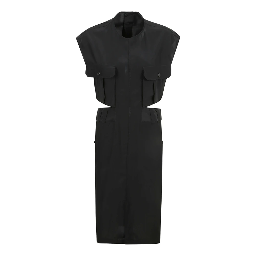 Saint Laurent Robe Jurk Black Dames