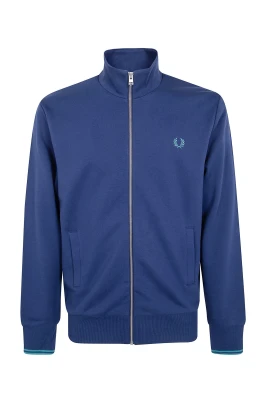 Track Jacket med lagerbladsemblem