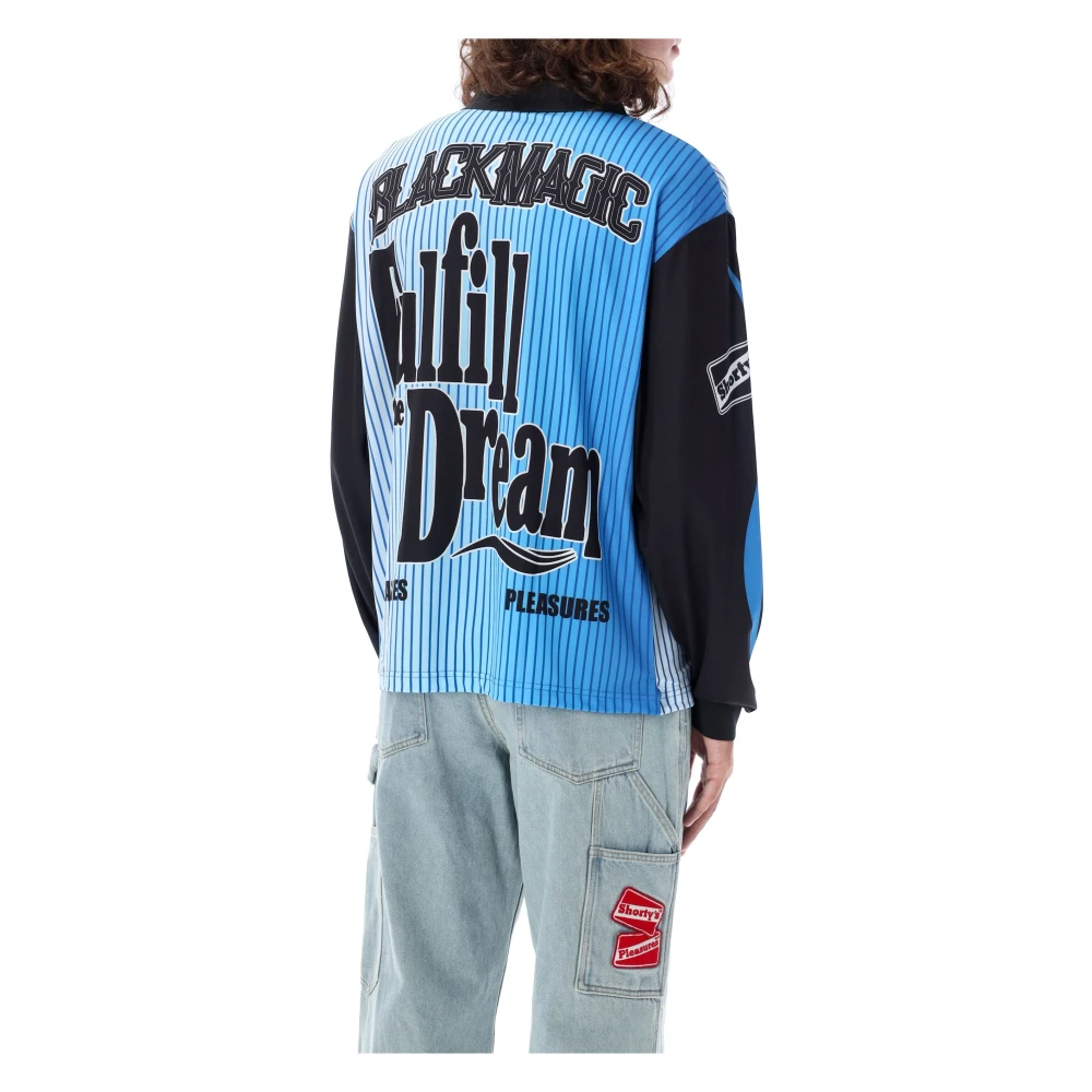 Pleasures Droom Doelman Korte Mouw Tee Blue Heren