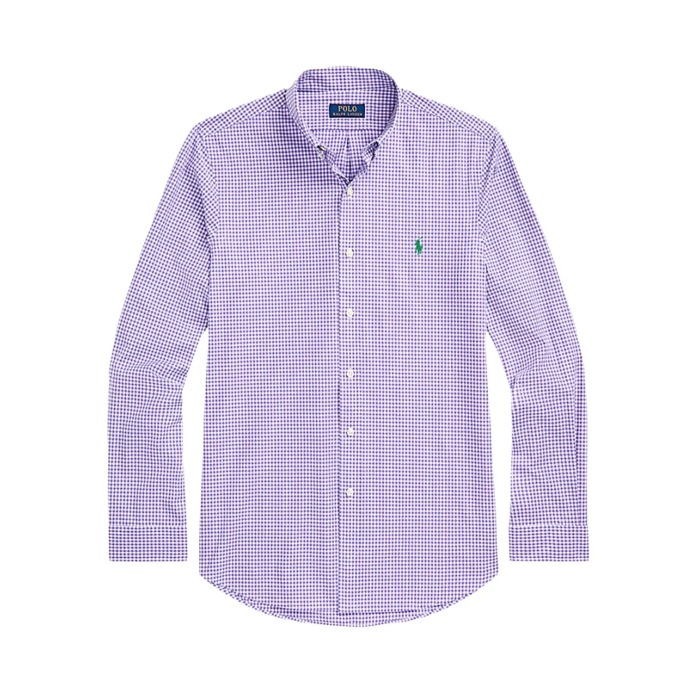 Polo Ralph Lauren Casual Overhemd Purple Heren
