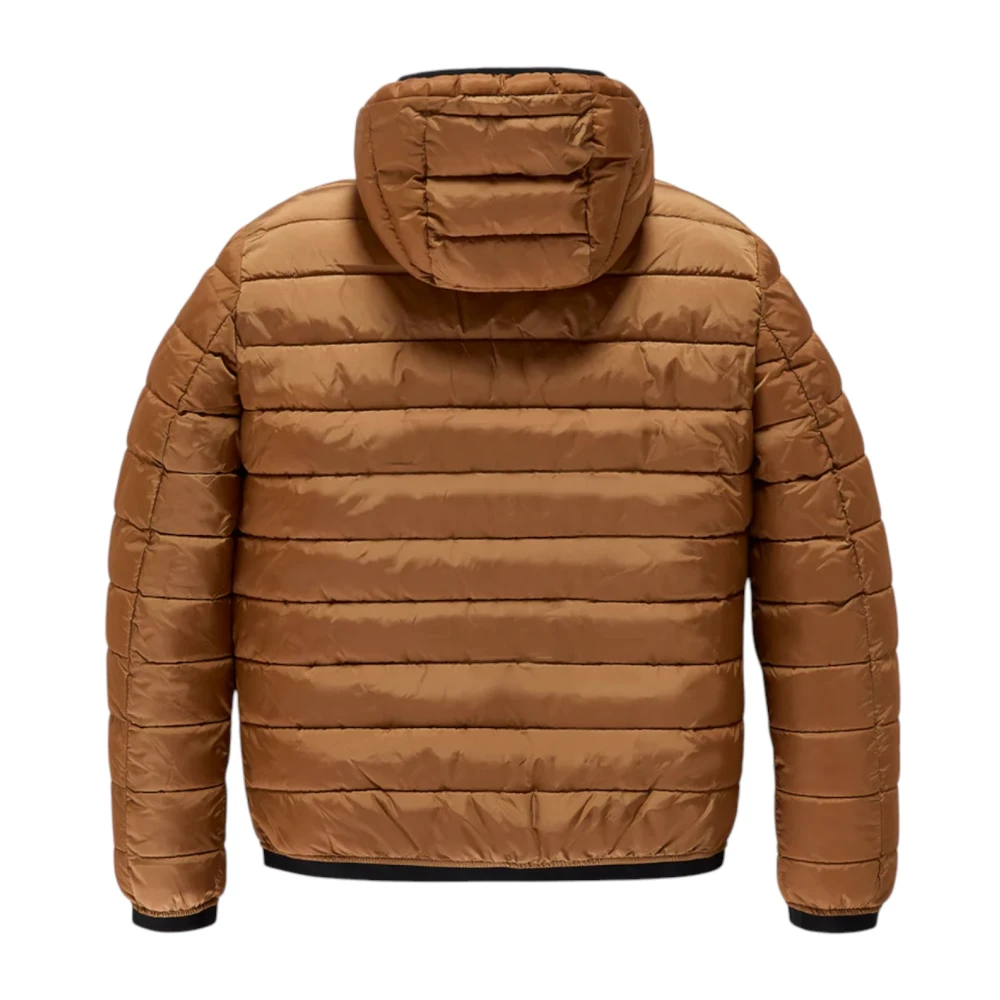 RefrigiWear Korte Gewatteerde Jas Brown Heren