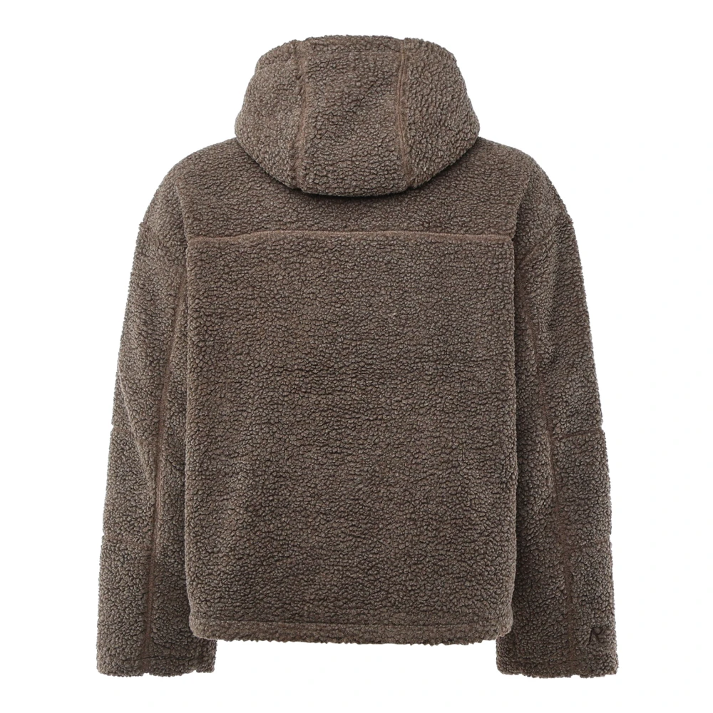Represent Gewatteerde Hoodie met Kangoeroezak Gray Heren