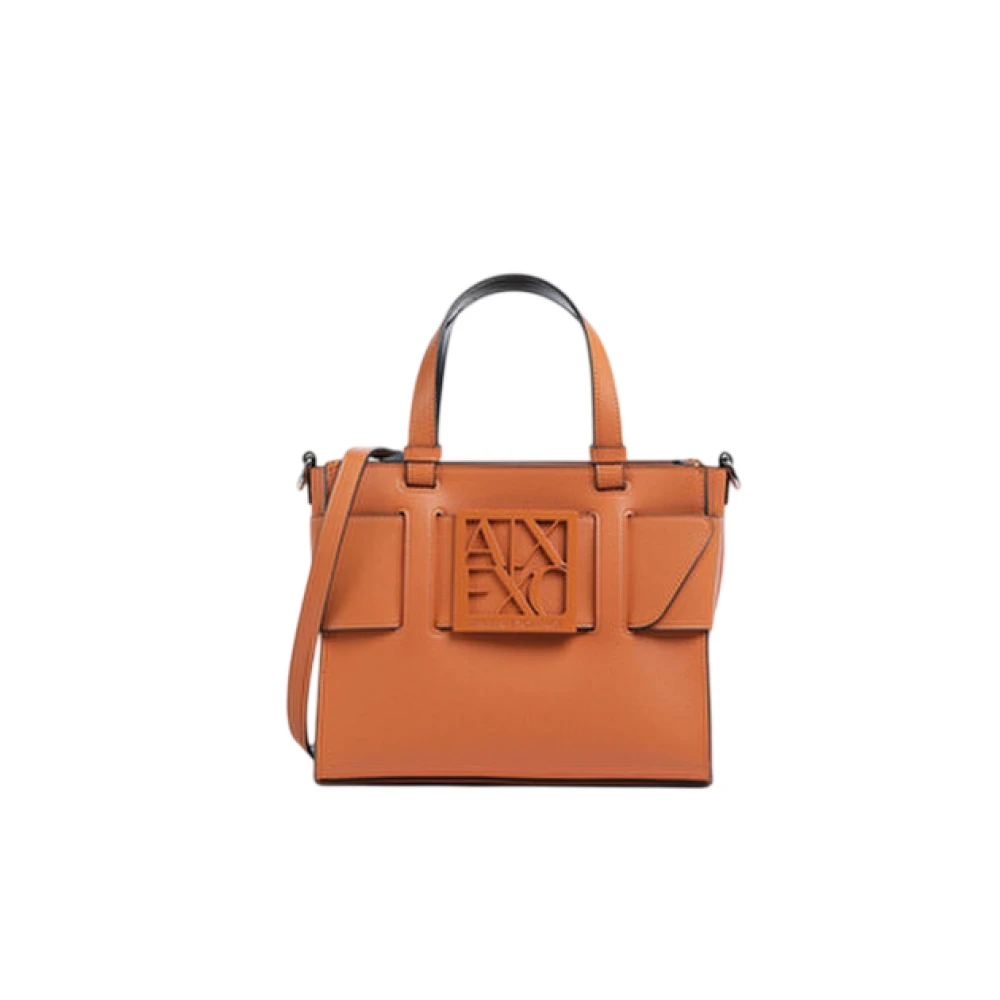 Armani Exchange Vrouw Bruin Tassen Dames, One Size, Susie M Handtas