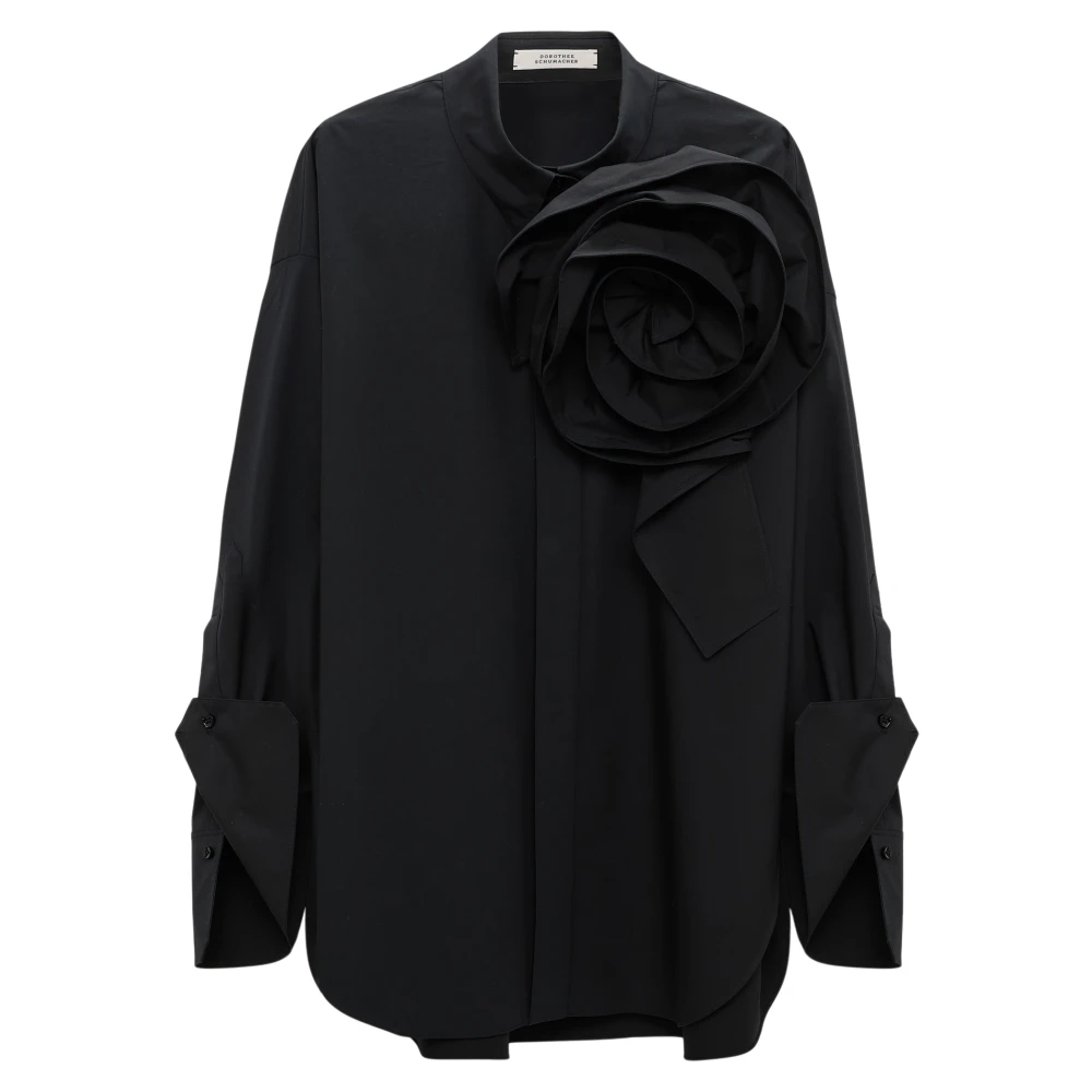 Dorothee schumacher Elegant Poplin Power Blouse Black Dames