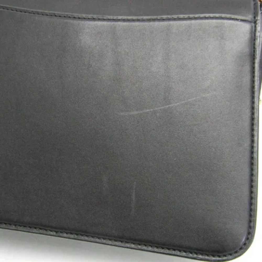 Coach Pre-owned Leather handbags Black Dames
