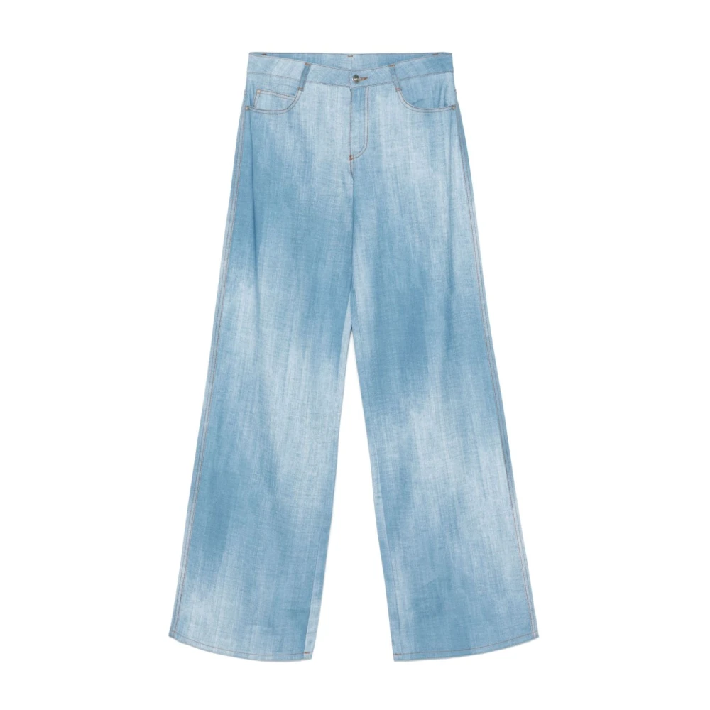 Ermanno Scervino Blauwe Jeans voor Vrouwen Blue Dames