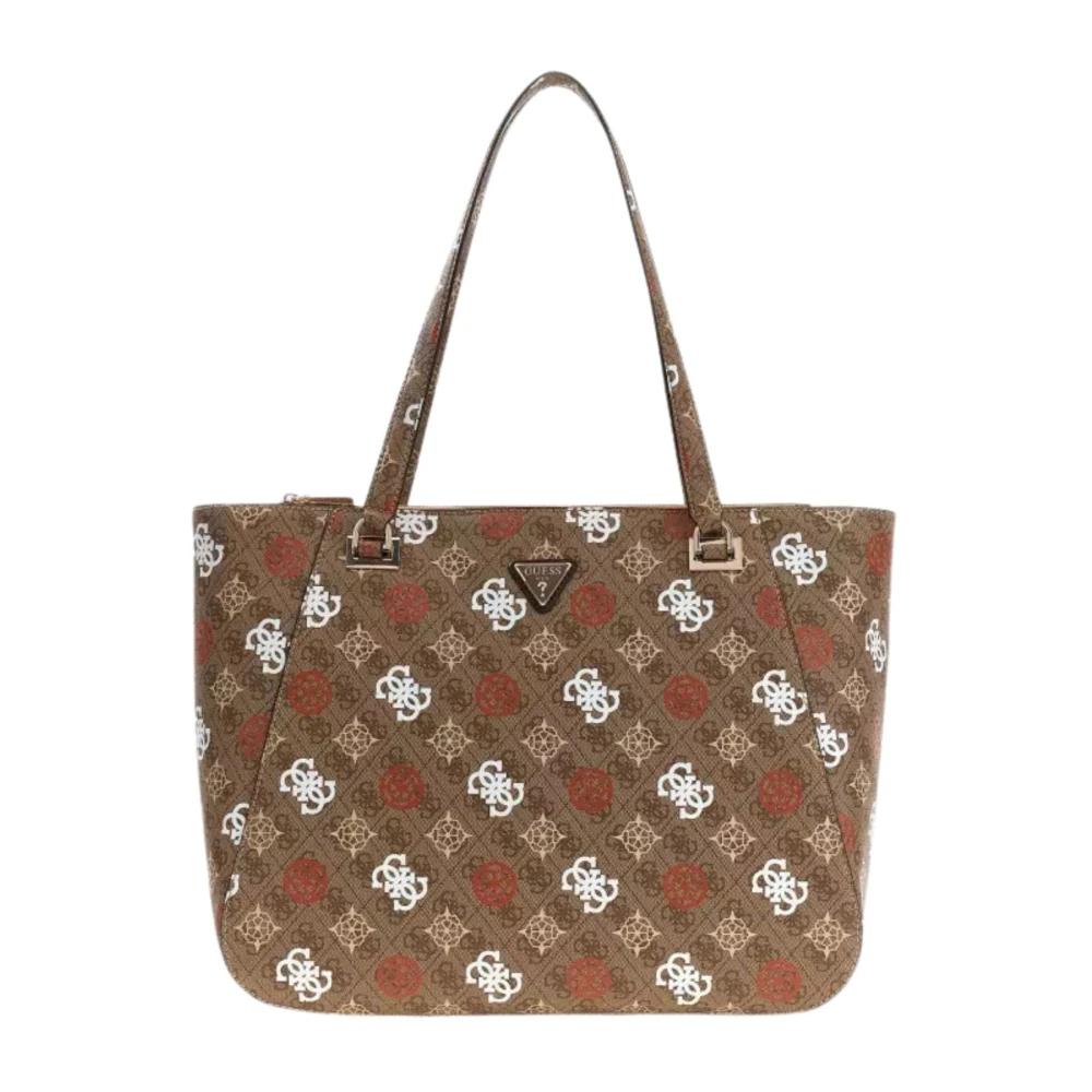 Guess Women's Brown Eliette Toiletry Tra - Shopping Bags - One Size - Bags