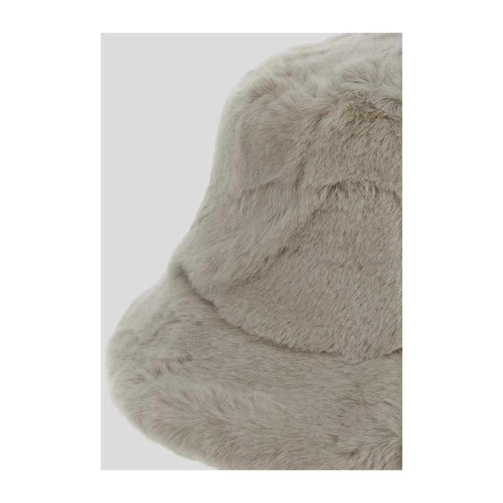 Stand Studio Polyester Bucket Hat Beige Dames