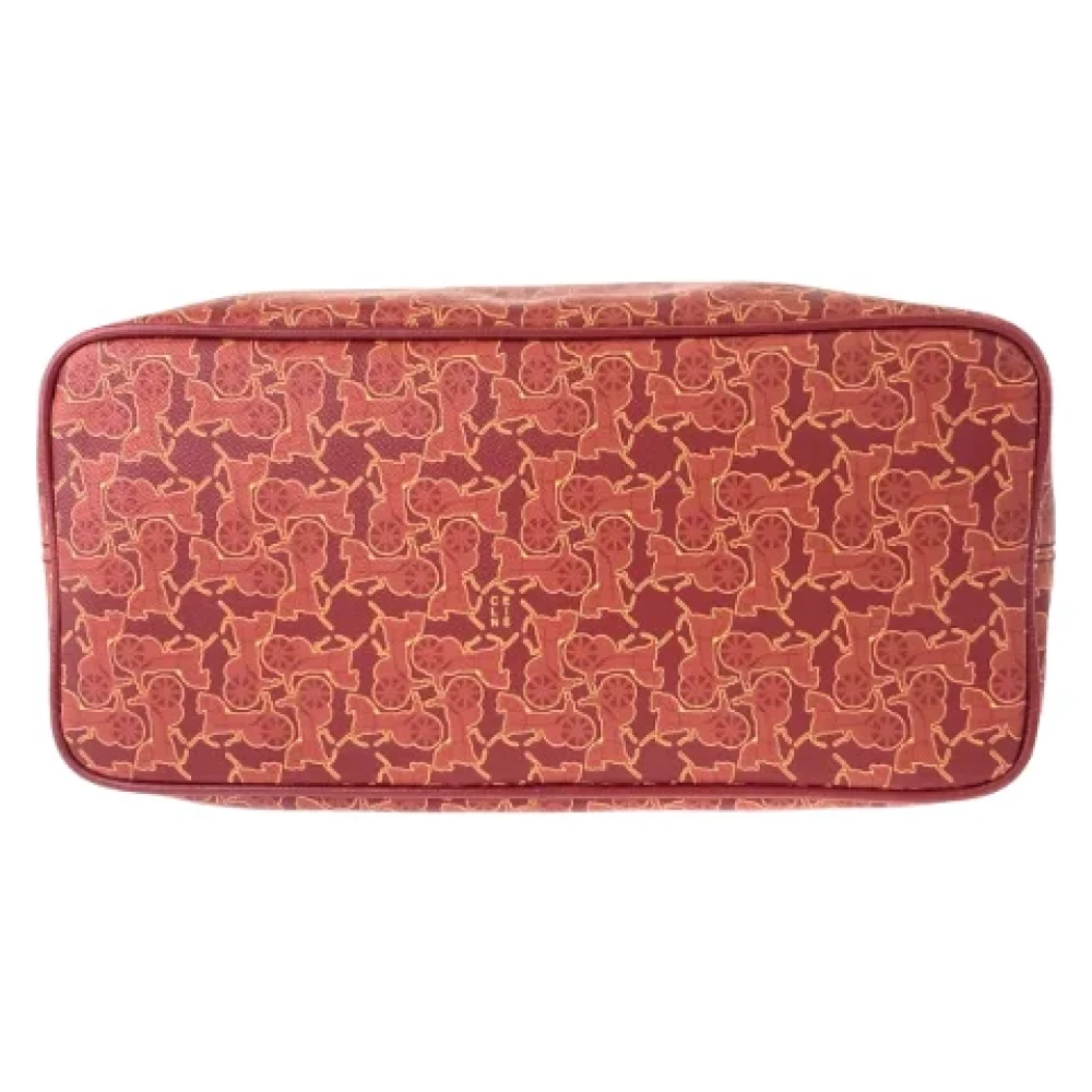 Celine Vintage Pre-owned Canvas totes Red Dames