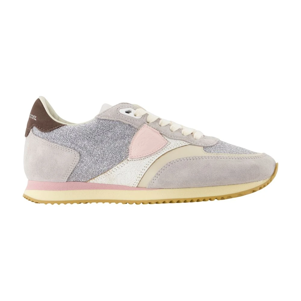 Philippe Model Women's Gray Blville Low Sneakers