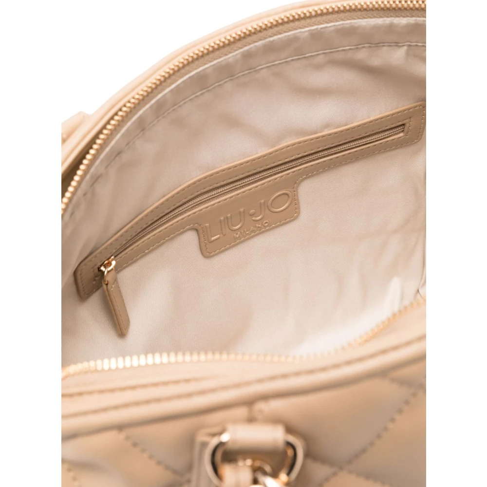 Liu Jo Kameel Shopper Tas Beige Dames
