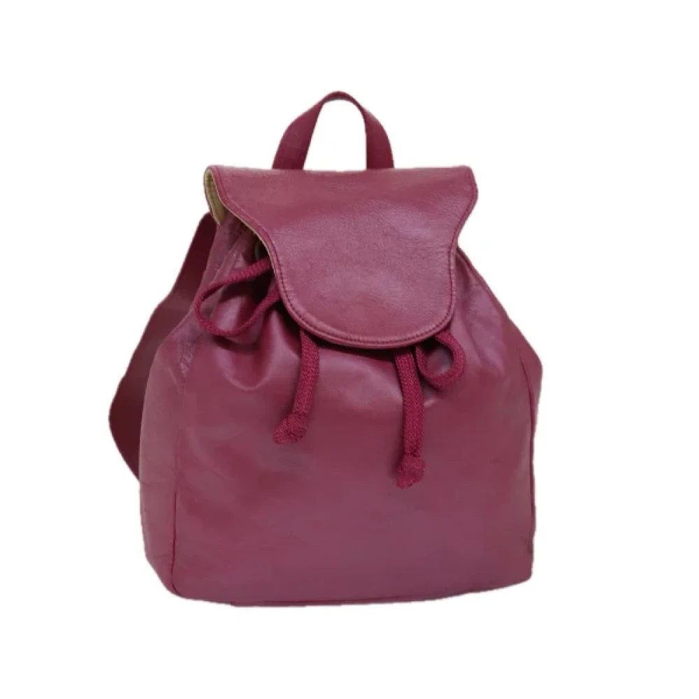 Bally Pre-owned Leather backpacks Pink Dames