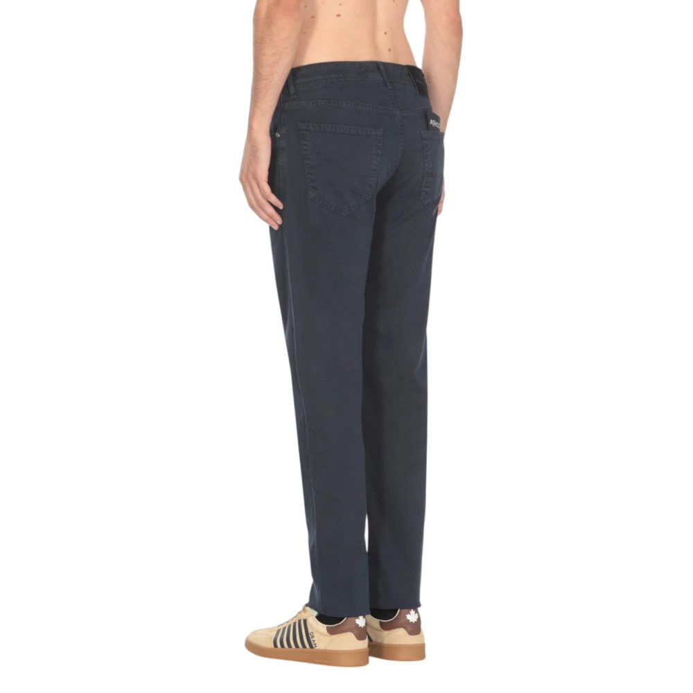 Jacob Cohën 5-Pocket broek in katoenmix Blue Heren