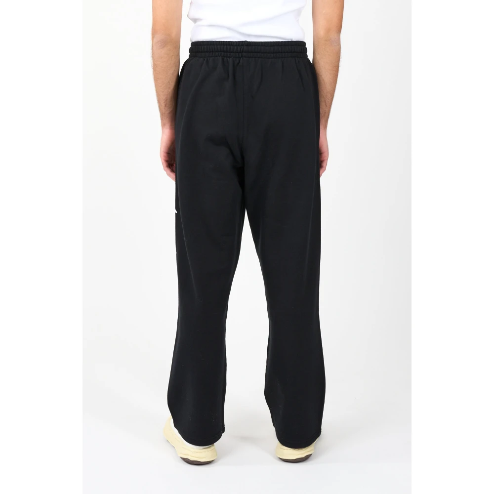 Arte Antwerp Floral Logo Broek met Elastische Tailleband Black Heren