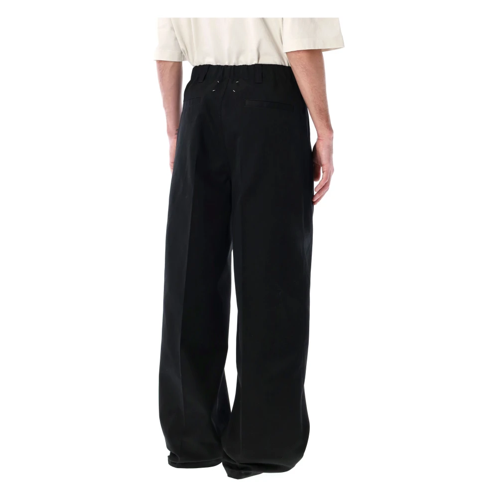 Maison Margiela Stijlvolle Broeken voor een Trendy Look Black Heren