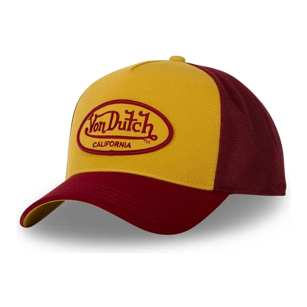 Von Dutch Oranje Granate Burg Trucker Cap Multicolor Heren