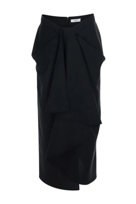 Wrapped Long Skirt