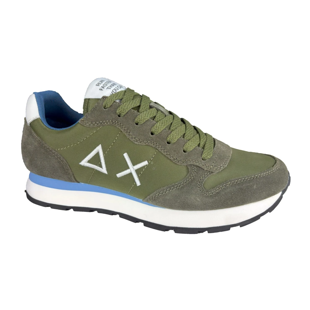 Sun68 Stijlvolle Sneaker Schoenen Heren Schoenen Groen