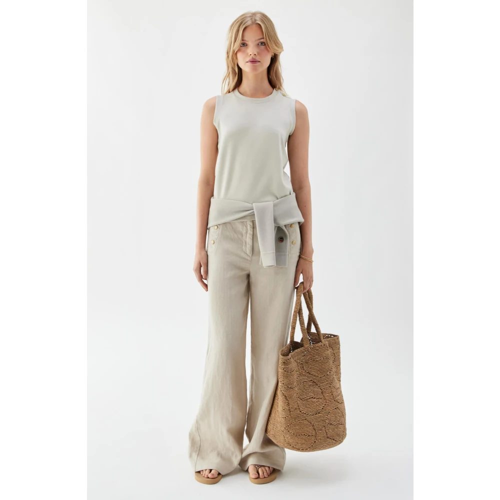 Busnel Pim Broek Beige Dames