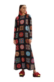 Vestido colgante de manga larga