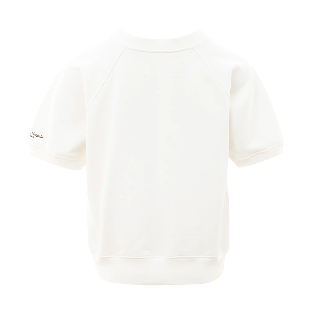 Maison Margiela Sweatshirt met print White Dames