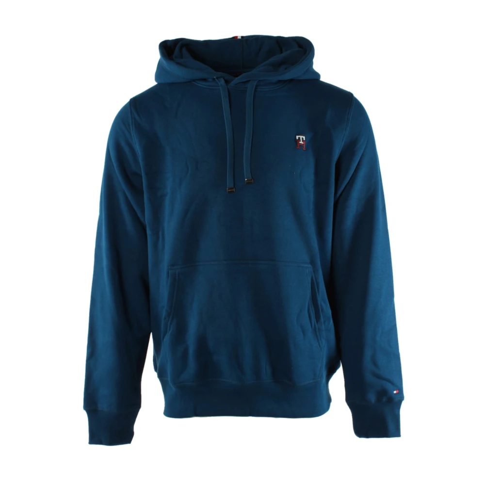 Tommy Hilfiger Men's Blue Hoodie - Hoodies - 2XL - Sweatshirts & Hoodies