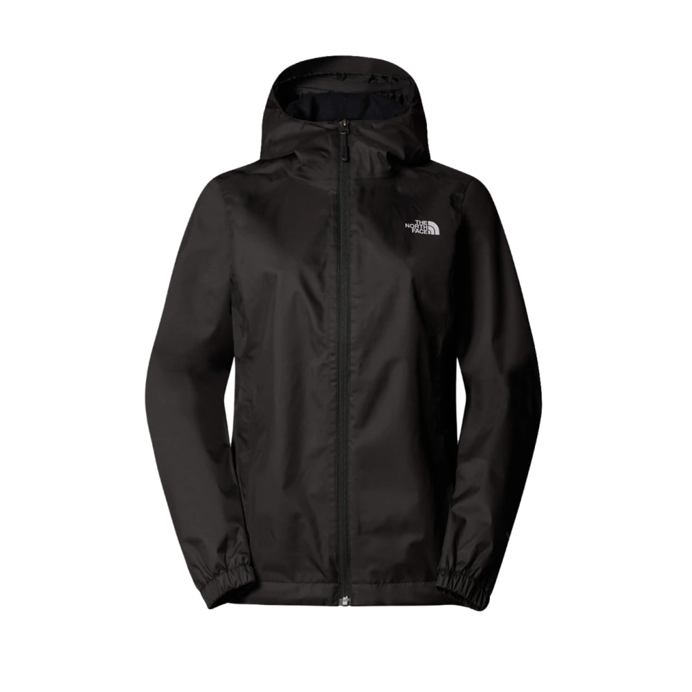 The North Face Women's Black Windbreakers, Xs, Quest Jacket For