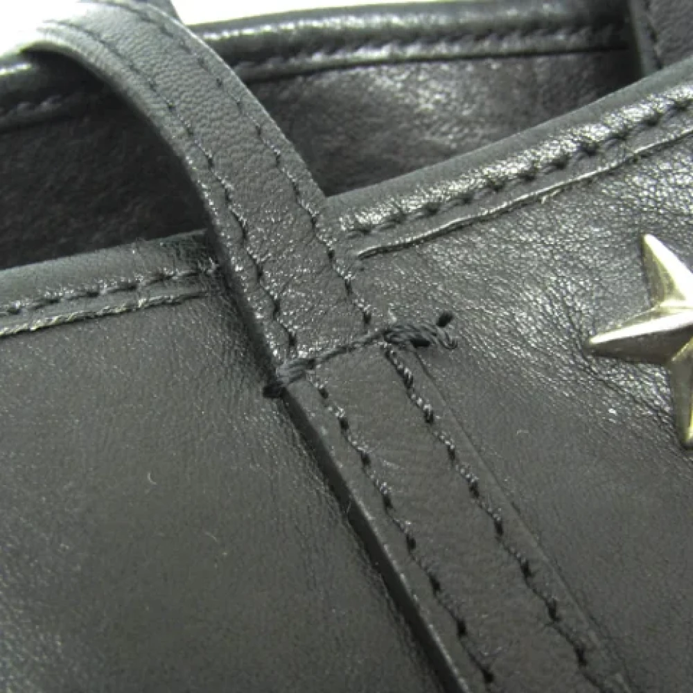 Jimmy Choo Pre-owned Leather handbags Black Dames