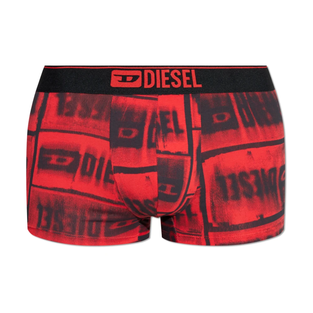 Diesel Homme Rouge Sous-Vêtements, Taille: 2XL Boxers Damien-D-Box