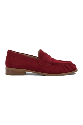 Mock Toe Loafers i sammet