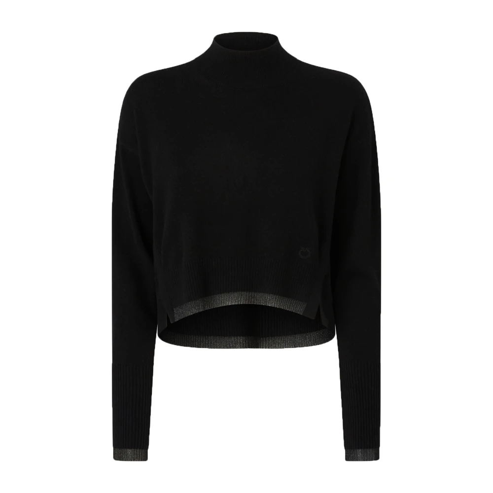 pinko Love Birds Coltrui Trui Black Dames