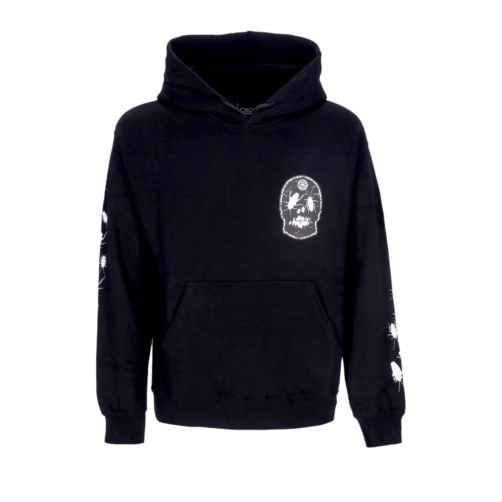 Propaganda Men's Black Hoodies, S, Hoodie With Kangaroo Pocket