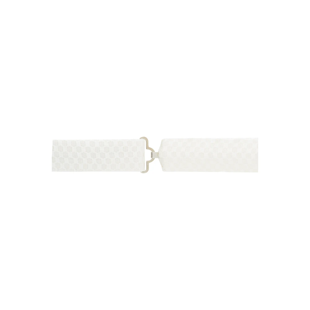 Tom Ford Textured bow tie White Heren
