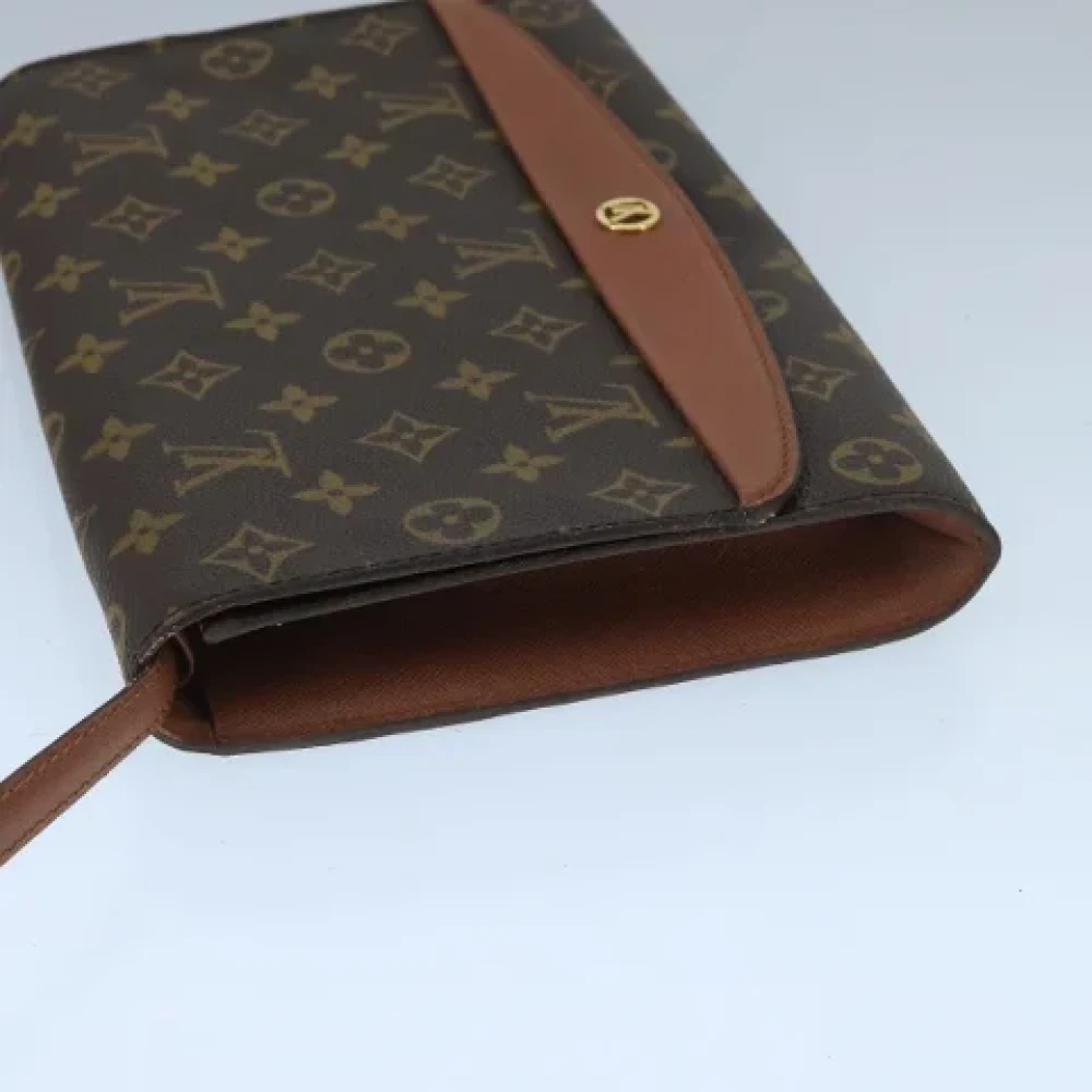 Louis Vuitton Vintage Pre-owned Canvas louis-vuitton-bags Brown Dames