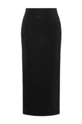 polyester-skirt-black