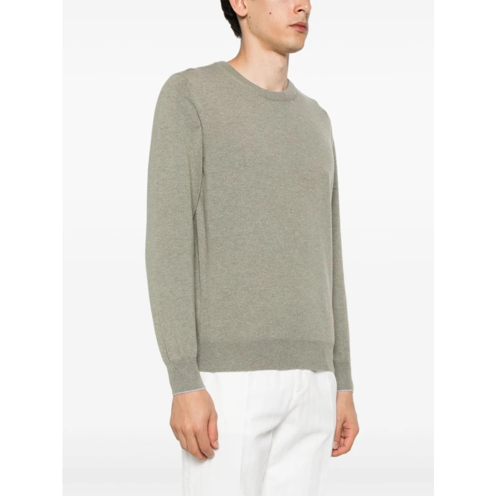 BRUNELLO CUCINELLI Groene Sweatshirt Aw24 Green Heren