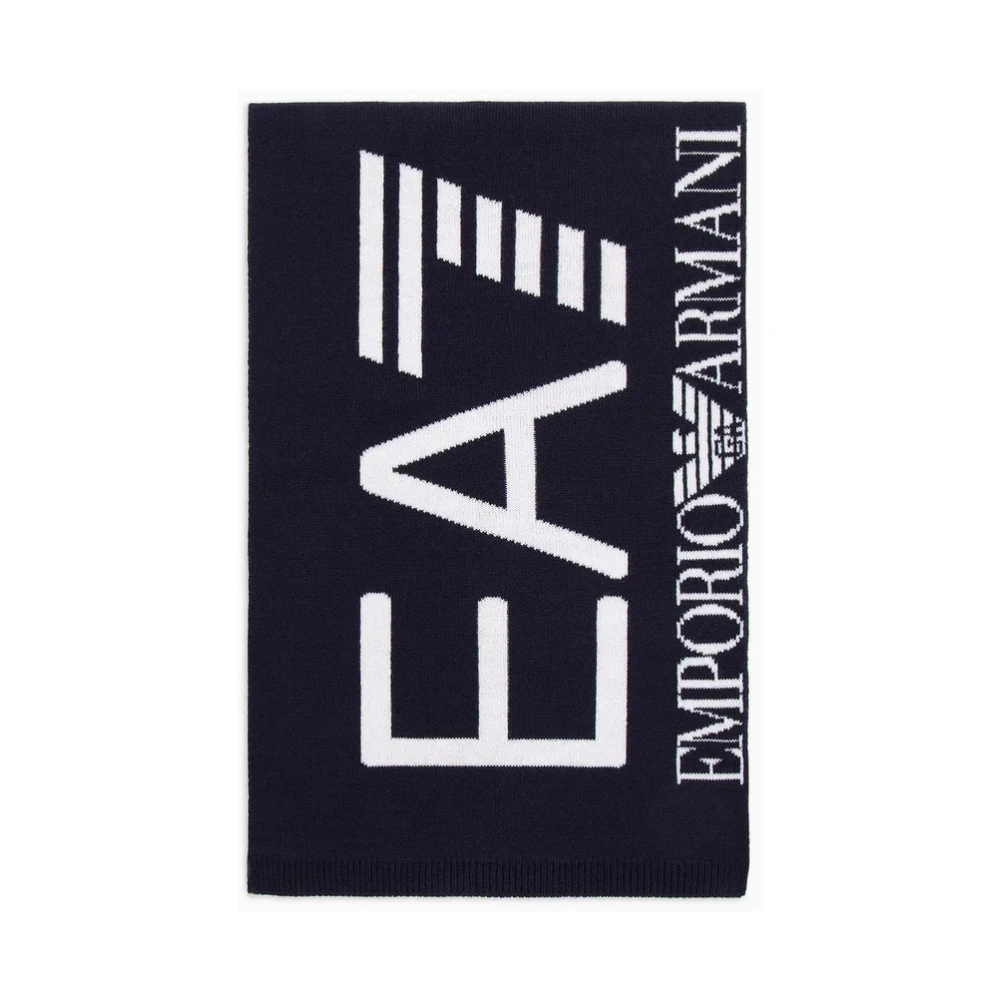 Emporio Armani EA7 Trainingsjaal voor mannen Blue Heren