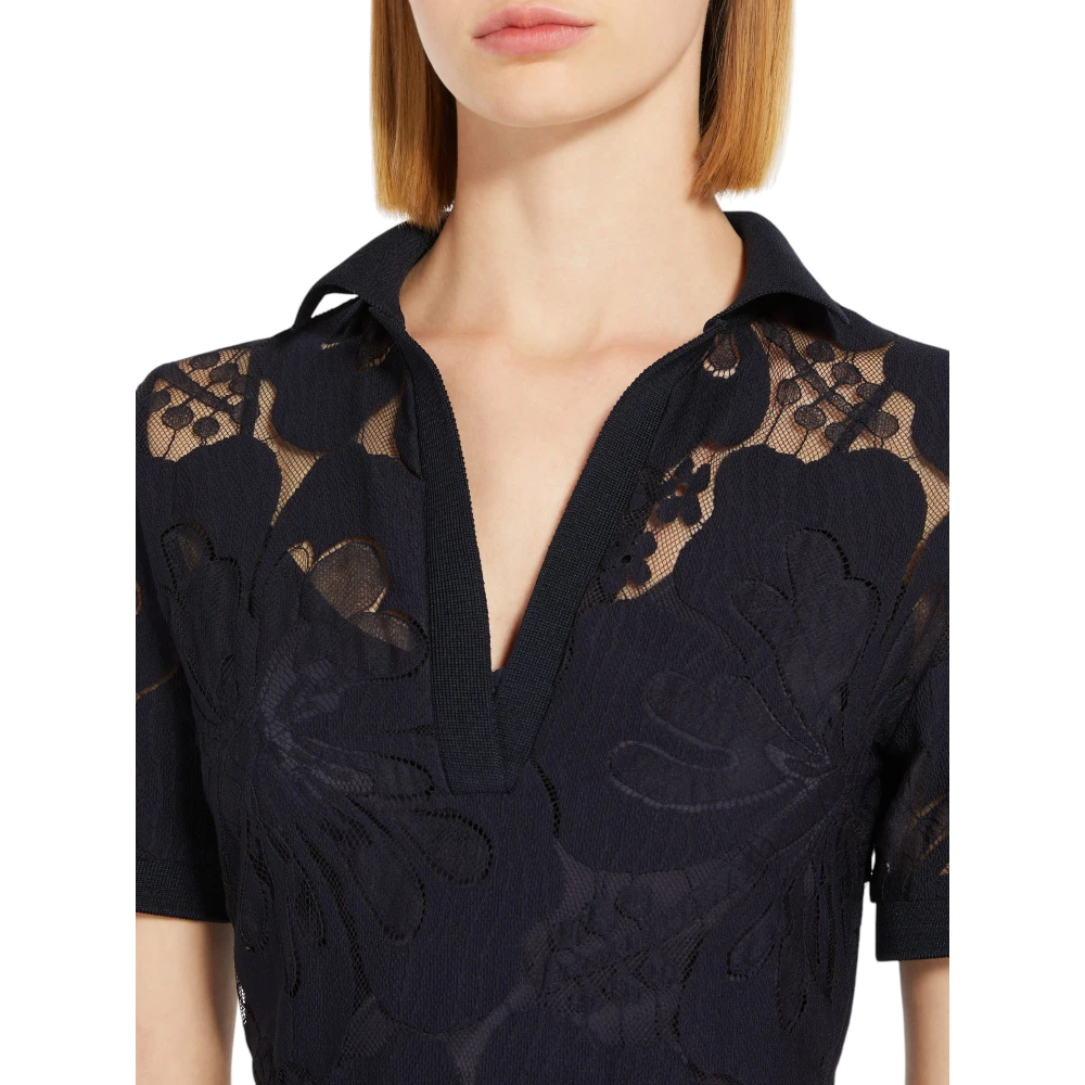 Max Mara Studio Elegante Jurk voor elke gelegenheid Blue Dames