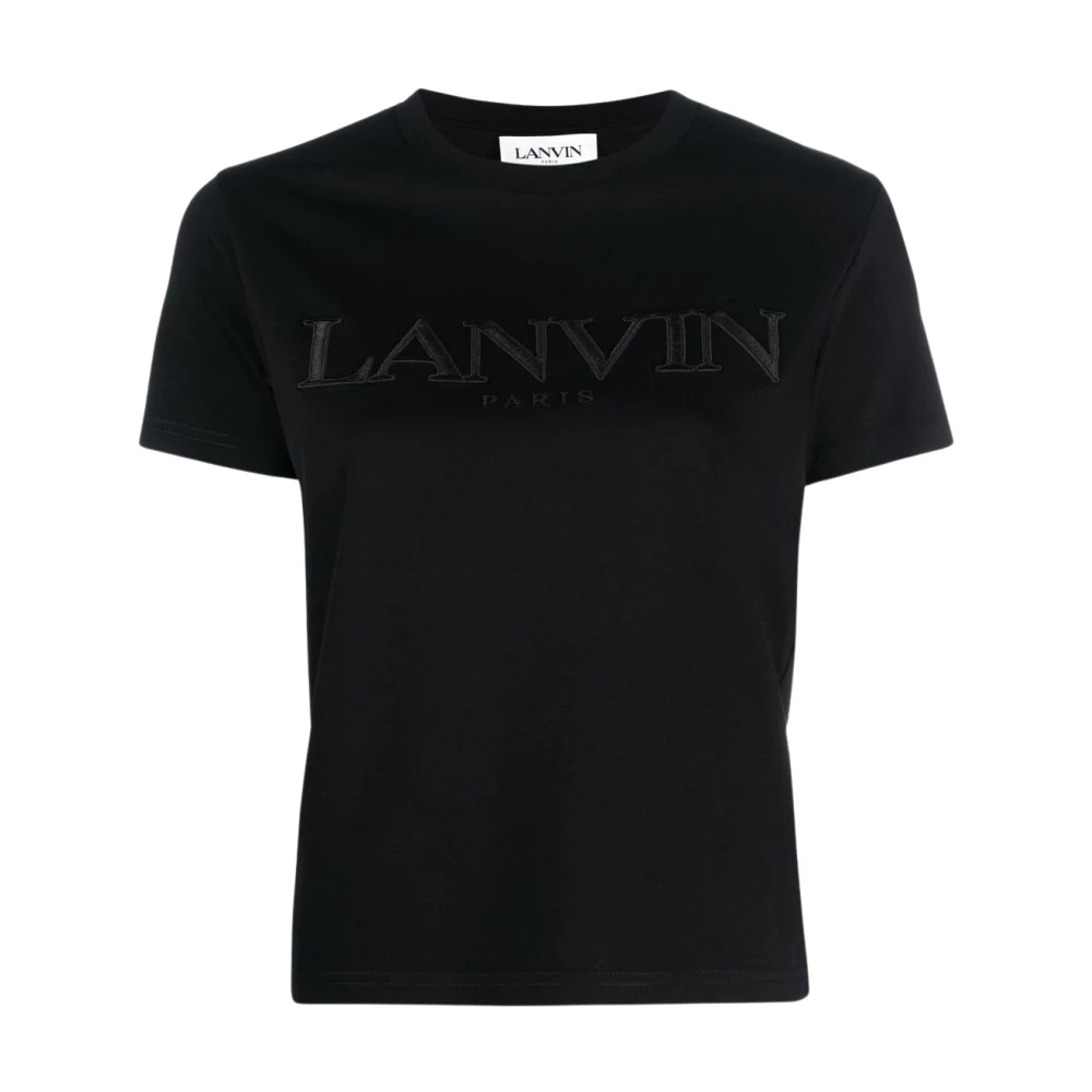 Lanvin T-Shirts Black Dames