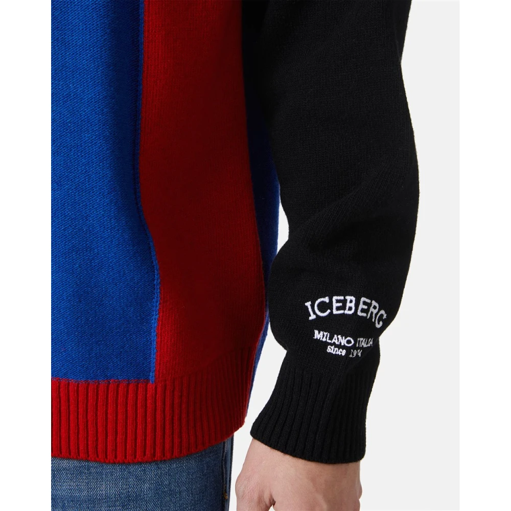 Iceberg Crew-neck sweater from The Re-Edit collection Multicolor Heren