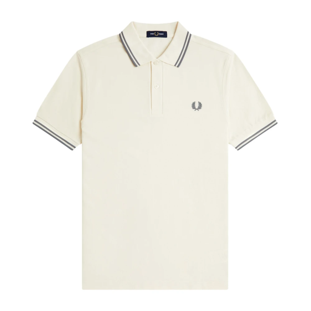 Fred Perry Men's White M3600 Shirt - Polo Shirts - M - Tops