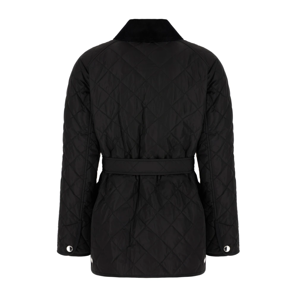 Burberry Stijlvolle Jassen voor Mannen en Vrouwen Black Dames