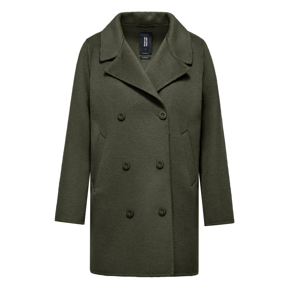 Bomboogie Mujer Verde Abrigos, Talla: M