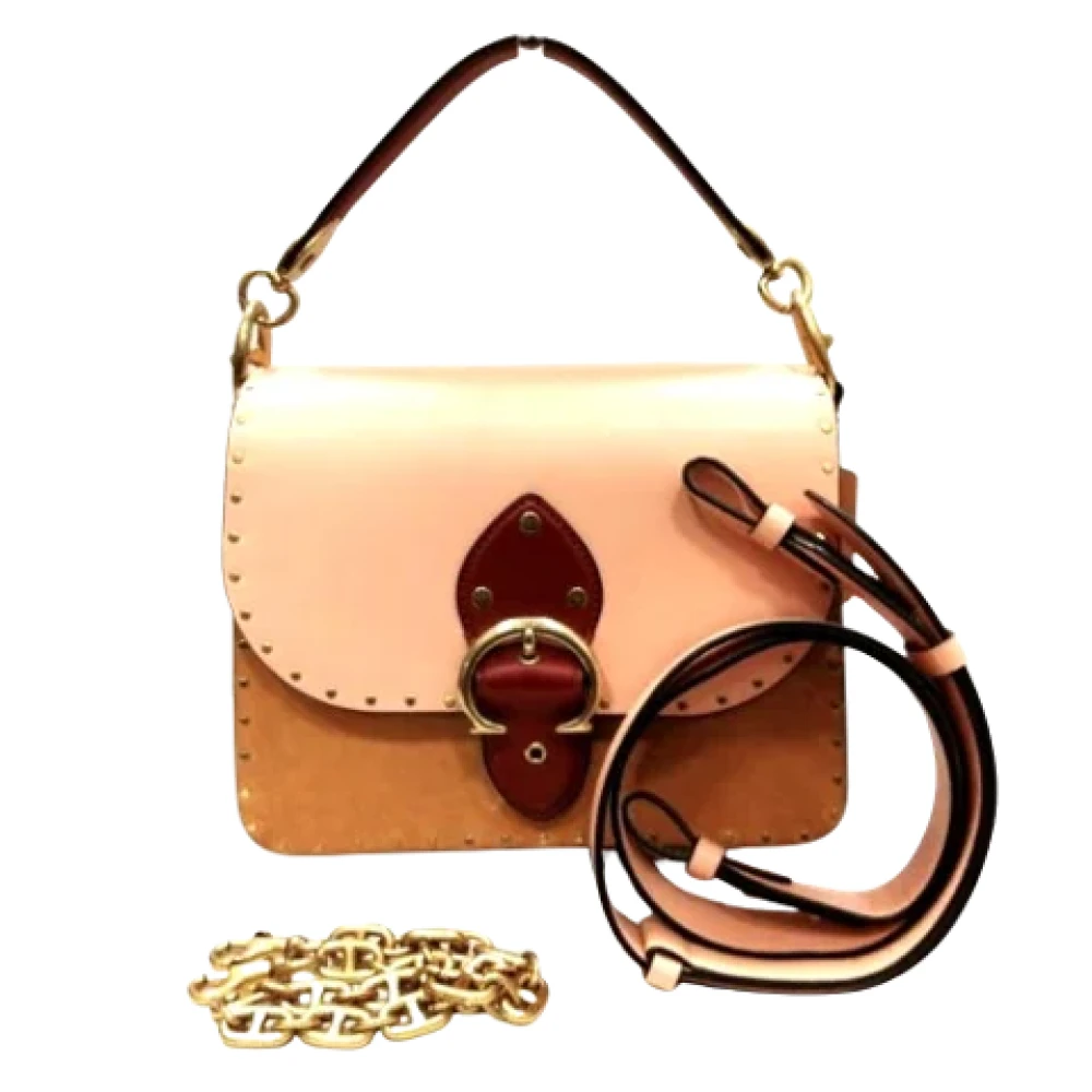 Coach Pre-owned Leather handbags Brown Dames