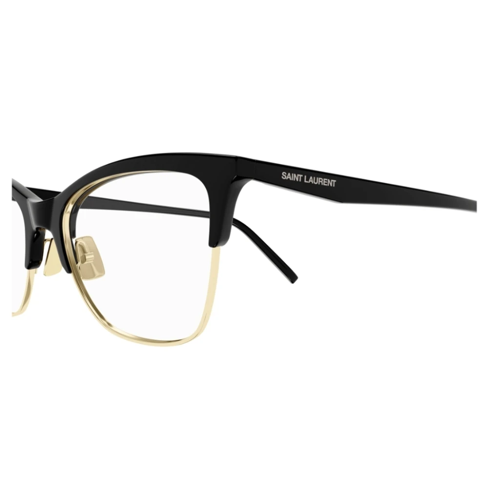 Saint Laurent Retro Cat-Eye Zonnebril Black Unisex