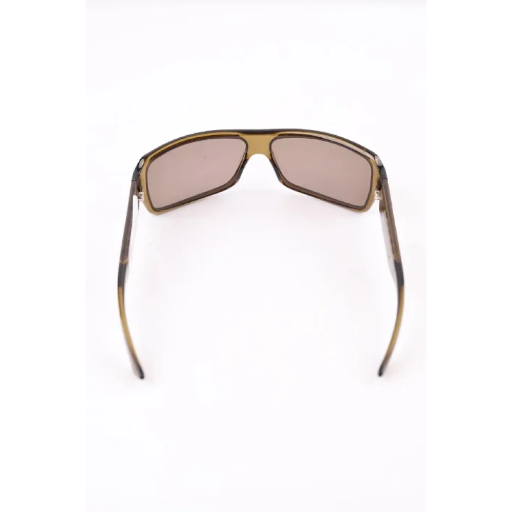 Dior Vintage Pre-owned Fabric sunglasses Brown Dames