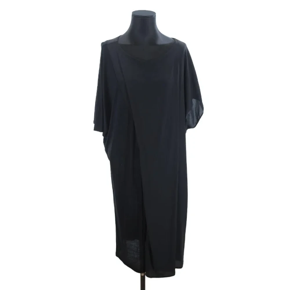 Fendi Vintage Pre-owned Silk dresses Black Dames