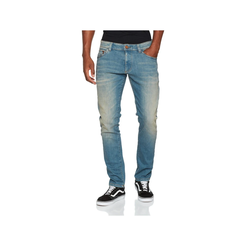 Camel active Straight Leg Jeans 5-Pocket Madison Blue Heren