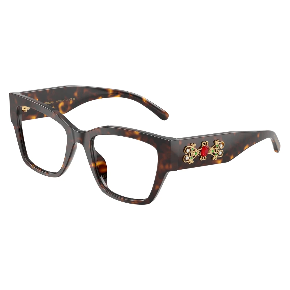 Dolce & Gabbana Women's Brown Glasses, 51 Mm, Dg3435b Optical Frame