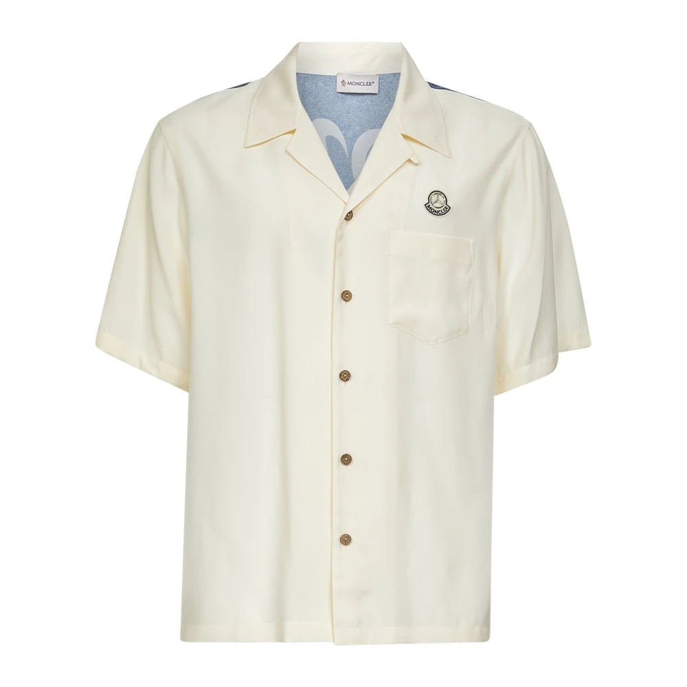 Shirts > Short Sleeve Shirts - - Moncler - Modalova